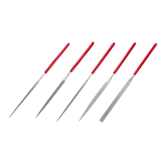 Vallejo Hobby Tools: Set of 5 Diamond Files (T03002)