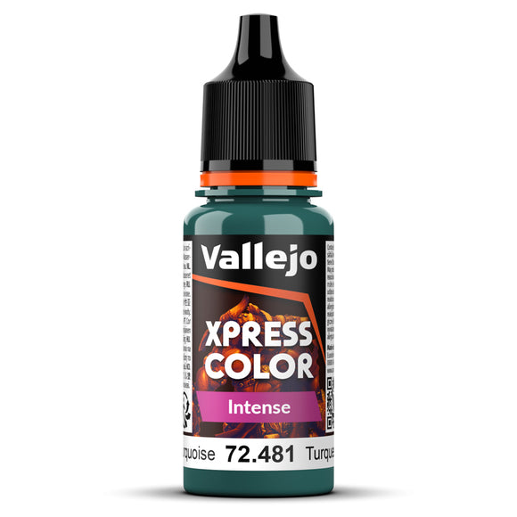Vallejo Xpress Color Intense: Heretic Turquoise (72.481)