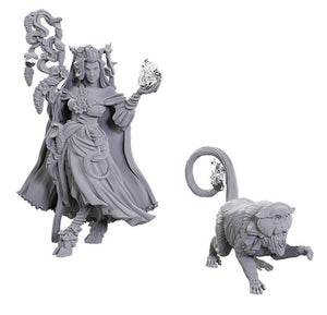 Critical Role Unpainted Miniatures: Fearne Calloway & Mister (90722)