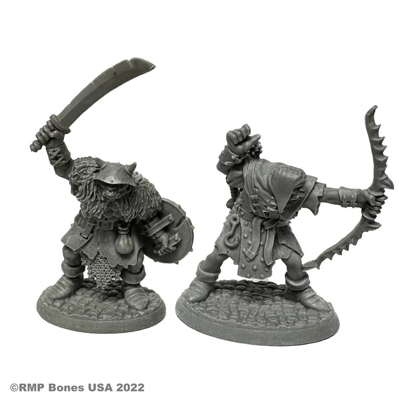 Reaper Bones USA: Orc of the Ragged Wound Warriors (2) (07013)