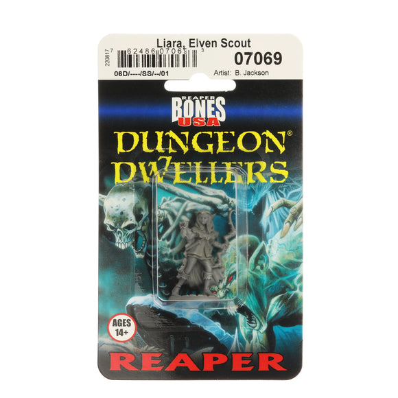 Reaper Bones USA: Liara, Elven Scout (07069)