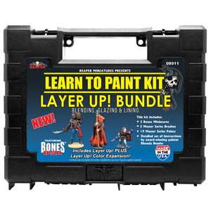 Reaper Learn to Paint Kit: Layer Up! Bundle (08911)