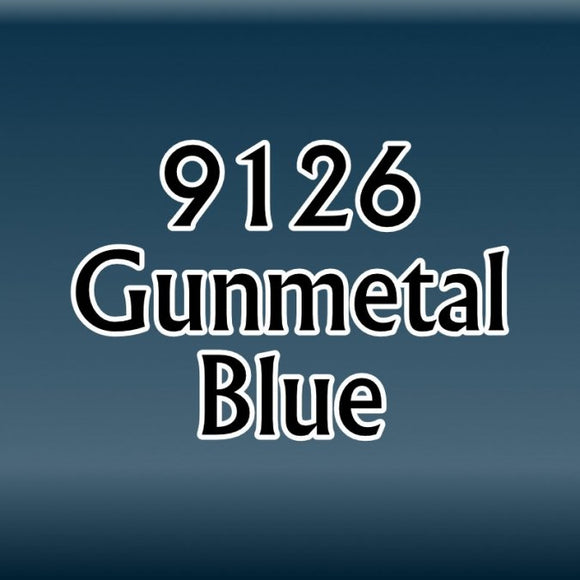 Reaper MSP Core Colors - Gunmetal Blue (9126) Acrylic Paint
