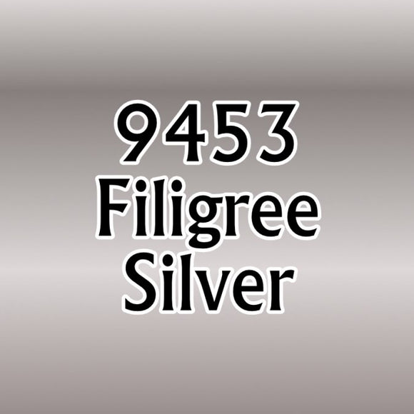 Reaper MSP Bones: Filigree Silver (9453) (Metallic)