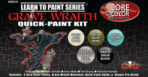 Reaper Learn to Paint Kit: Grave Wraith Quick-Paint Kit (09918)