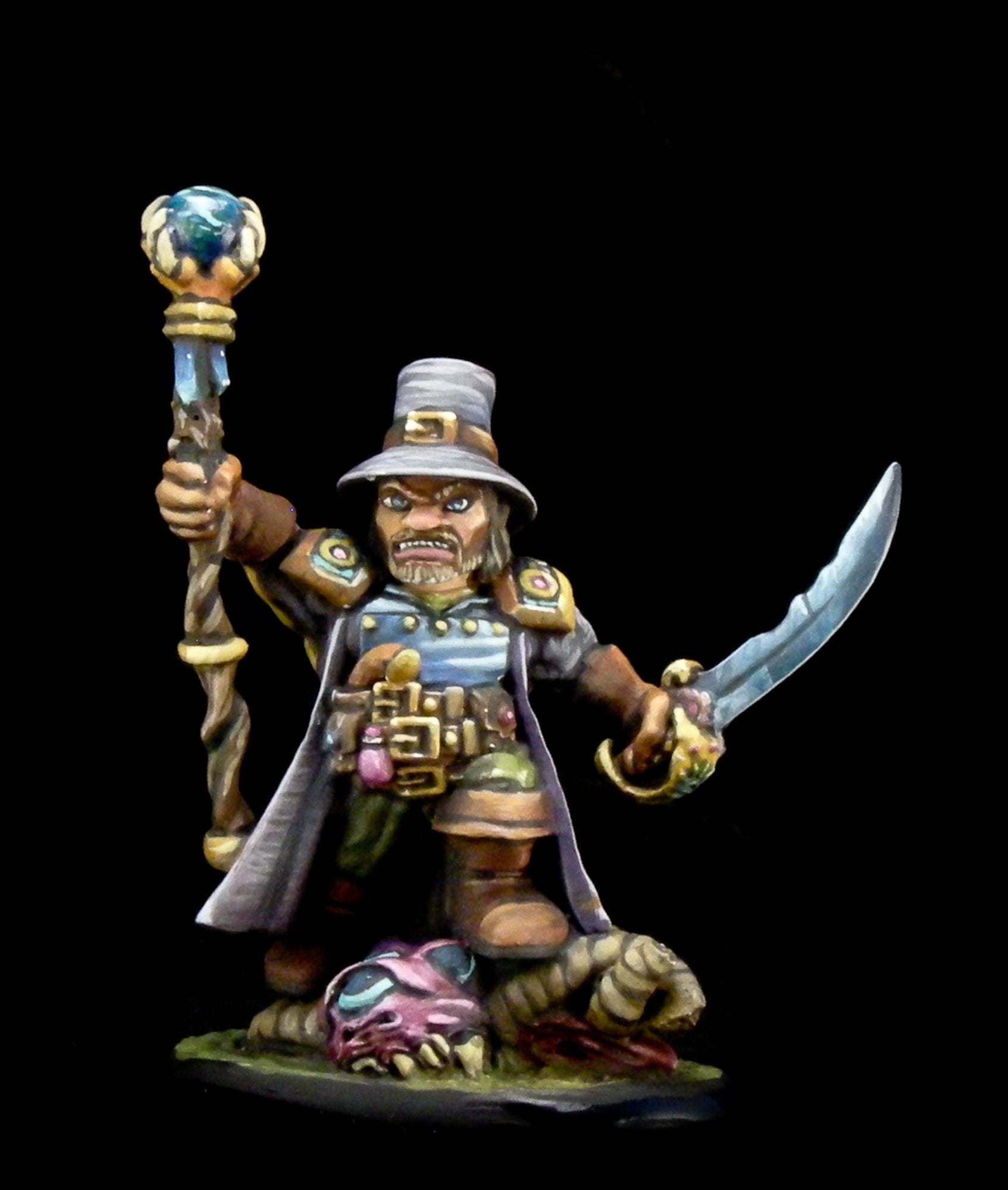 Reaper Bones USA: Arkus Harn, Dwarf Witch Hunter (30011) – Gnomish Bazaar