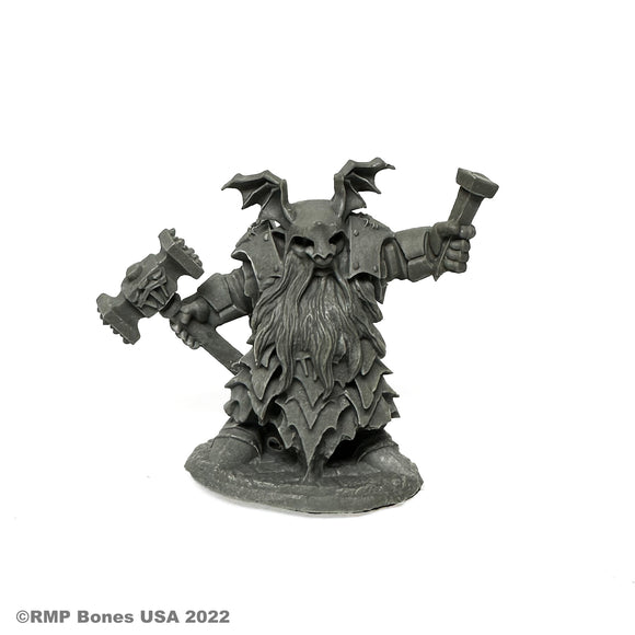 Reaper Bones USA: Dark Dwarf Irontongue Priest (30080)