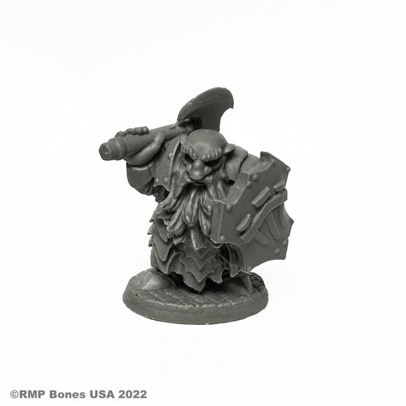 Reaper Bones USA: Dark Dwarf Cleaver (30081)