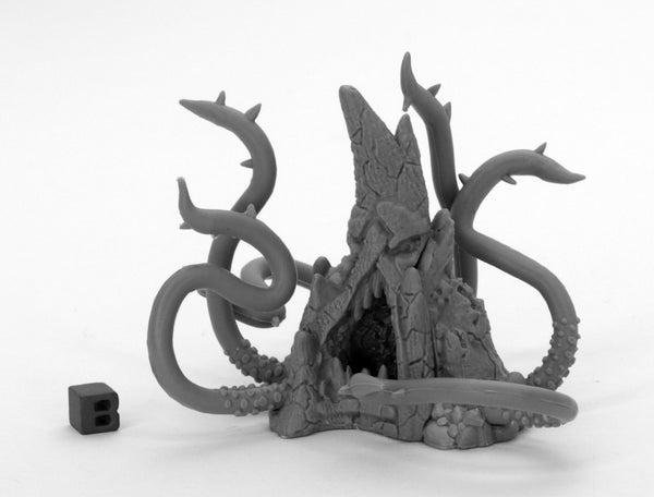Reaper Bones Black Elemental Scions Miniatures - 4 Piece D&D Fantasy Figure Set