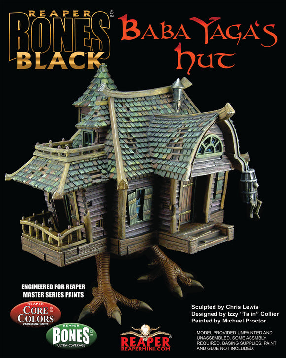 Reaper Bones Black: Baba Yaga's Hut (Boxed Set) (44130) - Unpainted
