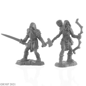Reaper Bones Black: Rune Wight Hunters (2) (44142) - Draugr