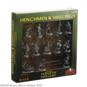 Reaper Bones Black: Henchmen and Hirelings Boxed Set (44149)