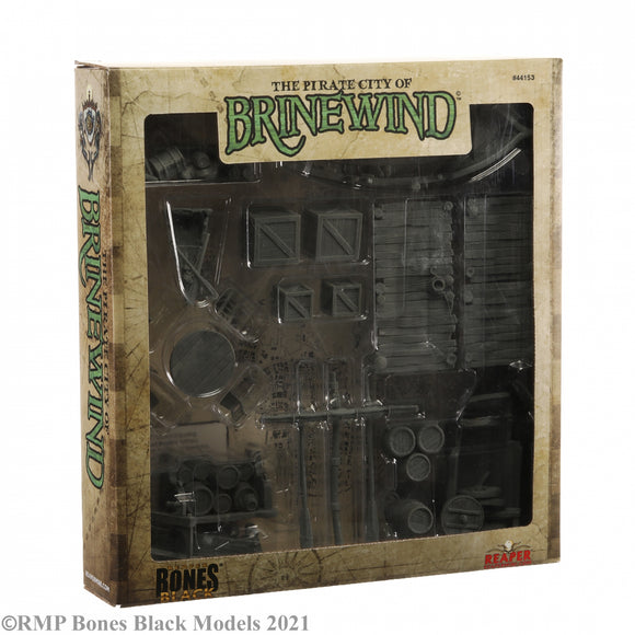 Reaper Bones Black: The Pirate City of Brinewind (44153) - Boxed Set