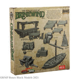 Reaper Bones Black: The Pirate City of Brinewind (44153) - Boxed Set