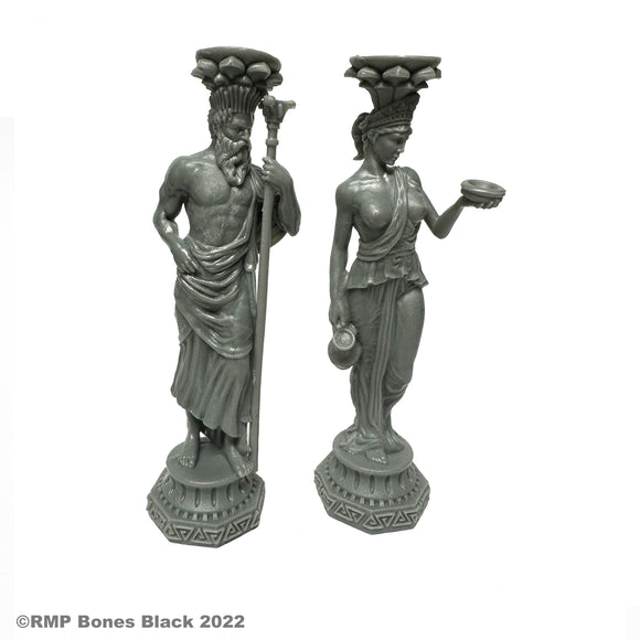 Reaper Bones Black: Greek Pillars (Zeus and Hera) (44172)