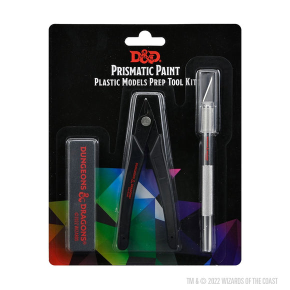 D&D Prismatic Paint Hobby Tools: Plastic Models Prep Tool Kit (67163)