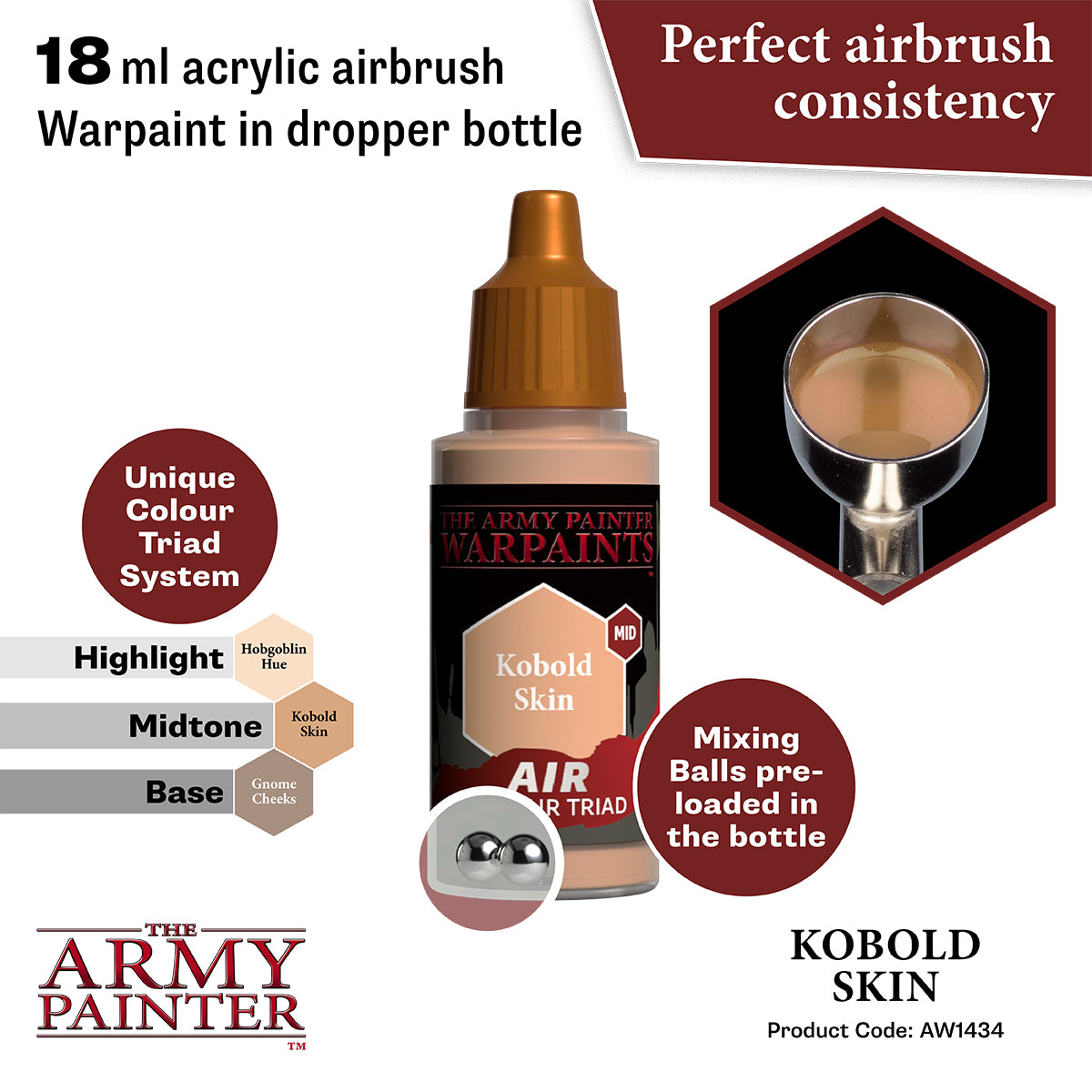 The Army Painter Warpaints Air: Kobold Skin (AW1434) – Gnomish Bazaar