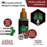 The Army Painter Warpaints Air: Savage Green (AW3111)