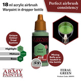 The Army Painter Warpaints Air: Feral Green (AW4111)