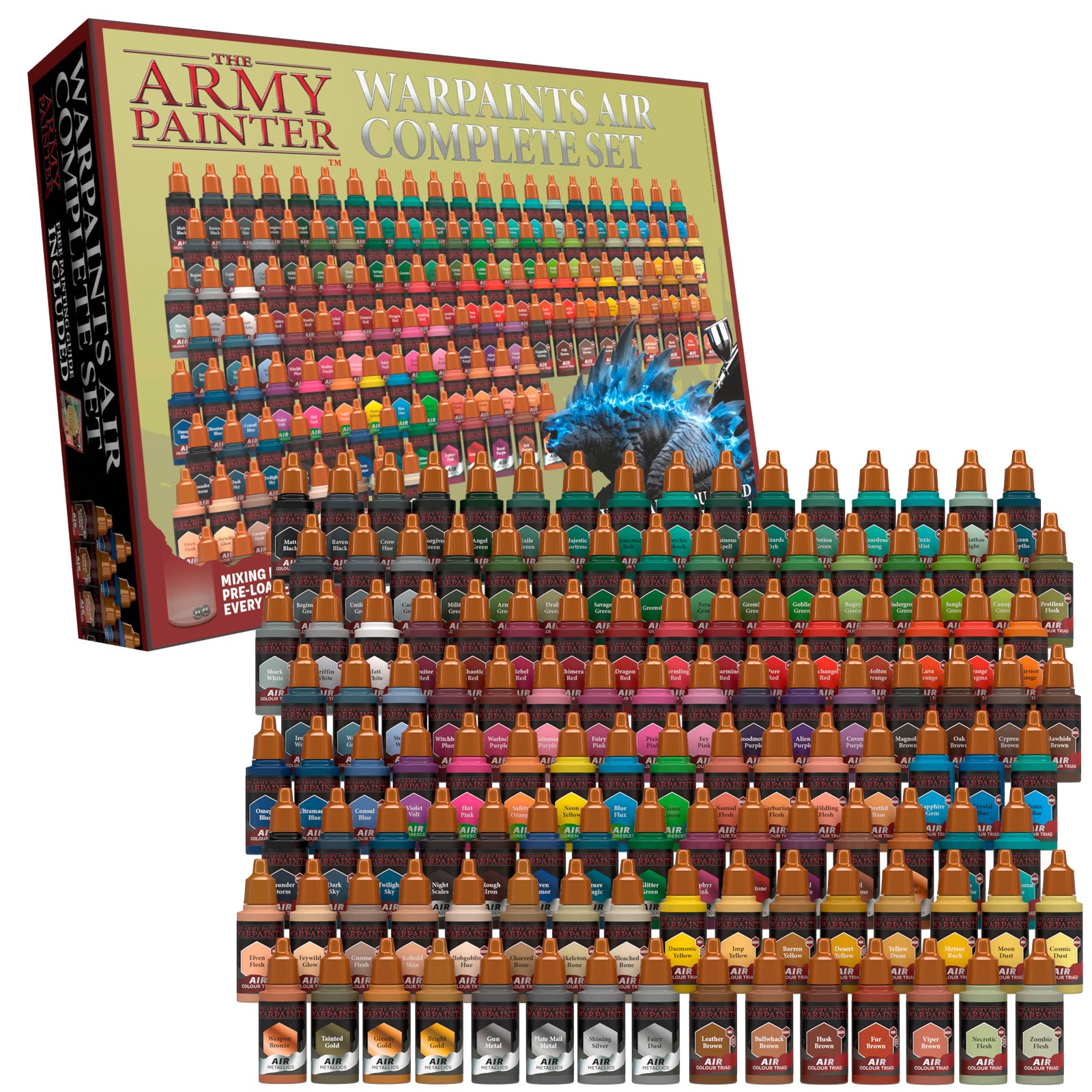 Buy The Army PainterWargamers Complete Upgrade Miniature Paint Sets -  Acrylic Model Paints for Plastic Models, 74 Warpaints - 57 Acrylic, 3  Metallic, 7 Effects Warpaints for Models,7 Quickshade Washes Online at  desertcartIreland