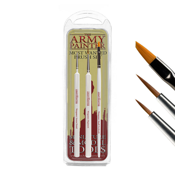 The Army Painter: Most Wanted Brush Set (TL5043)