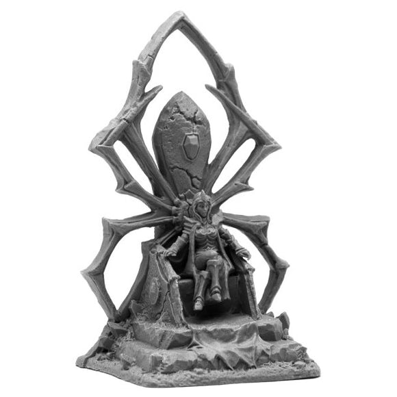Reaper Bones Black: Dark Elf Queen on Throne (44090)