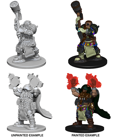 D&D Nolzur's Marvelous Miniatures: Dwarf Cleric (Male