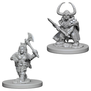 D&D Nolzur's Marvelous Miniatures: Dwarf Barbarian (Female) (72645)