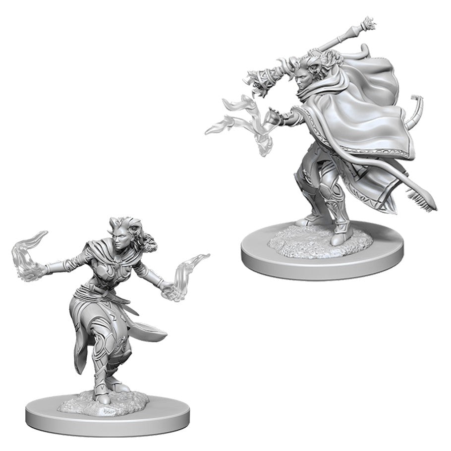 Wizkids D&D Miniaturas De Medio Elfo Brujo – Nolzur's Marvelous, Imprimadas Y Listas Para Pintar