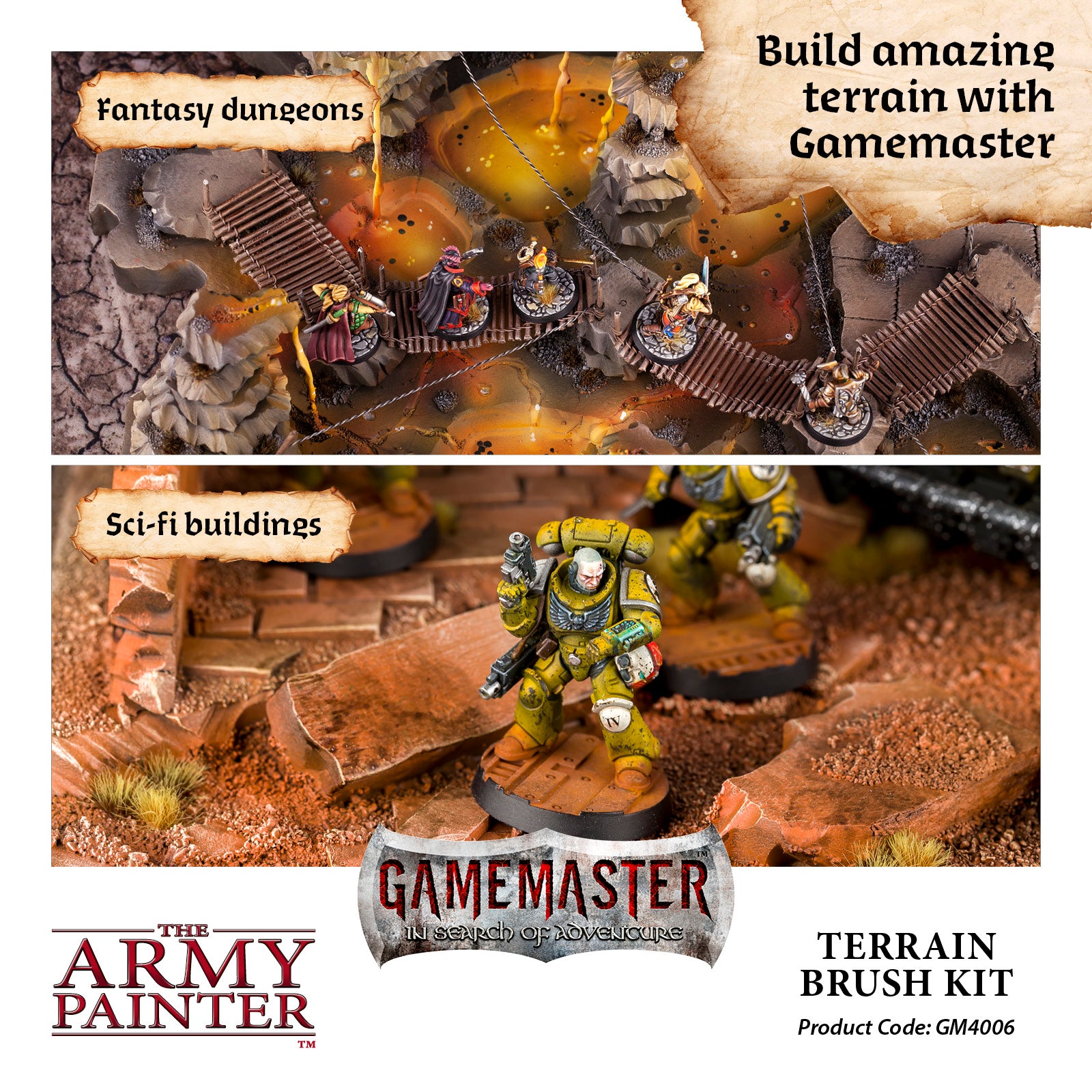 Gamemaster: Terrain Brush Kit - The Army Painter
