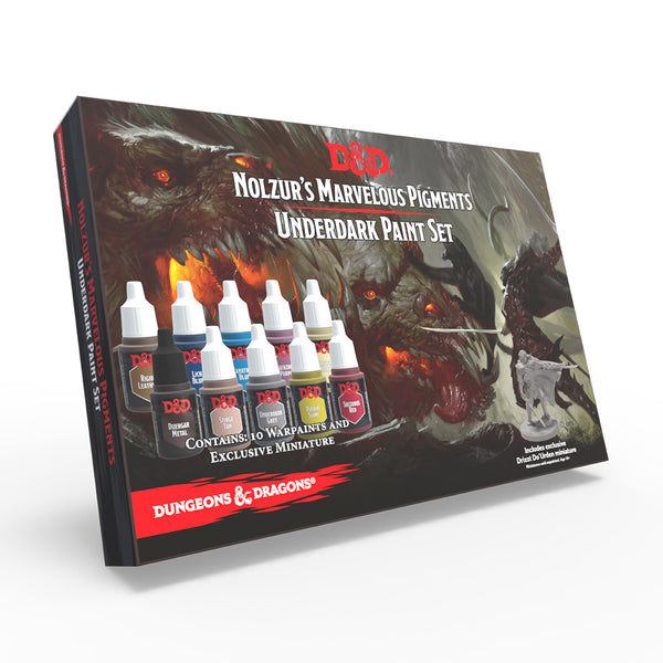 Product Unboxing: Nolzur's Marvelous Pigments – Underdark Paint Set – The  Daily Dungeon Master Blog