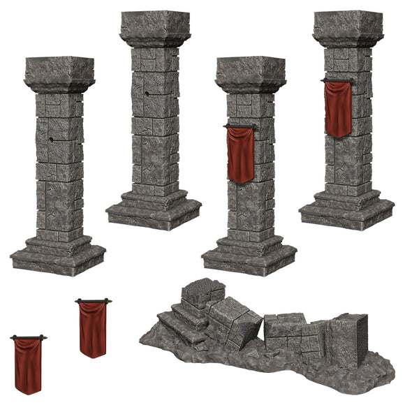 WizKids Deep Cuts: Pillars & Banners (90046) - Unpainted