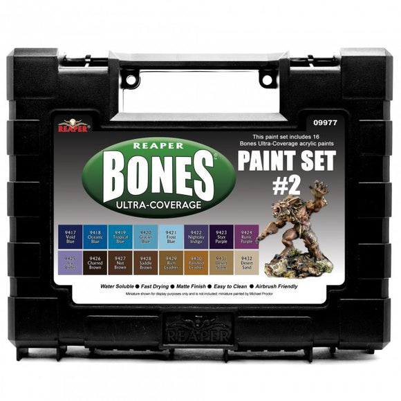 Reaper MSP Bones: Ultra-Coverage Paint Set #2 (09977)