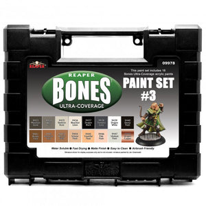 Reaper MSP Bones: Ultra-Coverage Paint Set #3 (09978)
