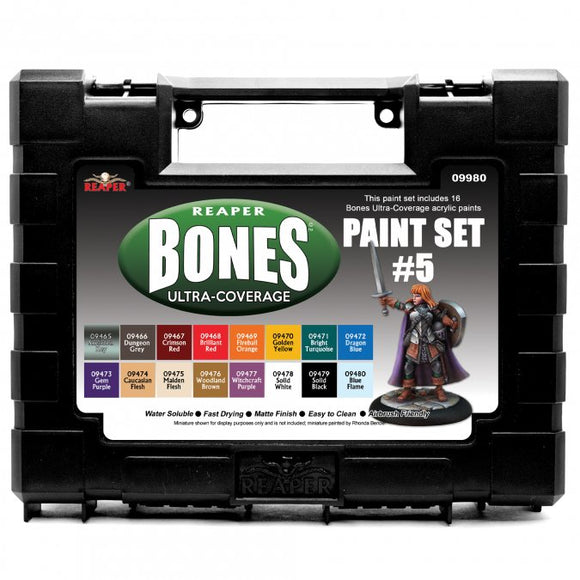 Reaper MSP Bones: Ultra-Coverage Paint Set #5 (09980)