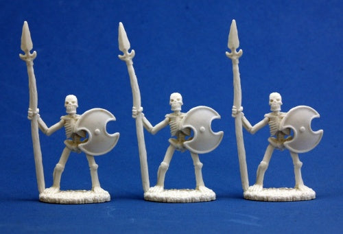 Reaper Bones: Skeletal Spearmen (3) (77001)