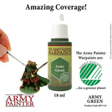 The Army Painter Warpaints: Army Green (WP1110) - ORIGINAL FORMULA