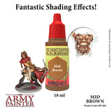 The Army Painter Quickshade Wash: Mid Brown (WP1469)