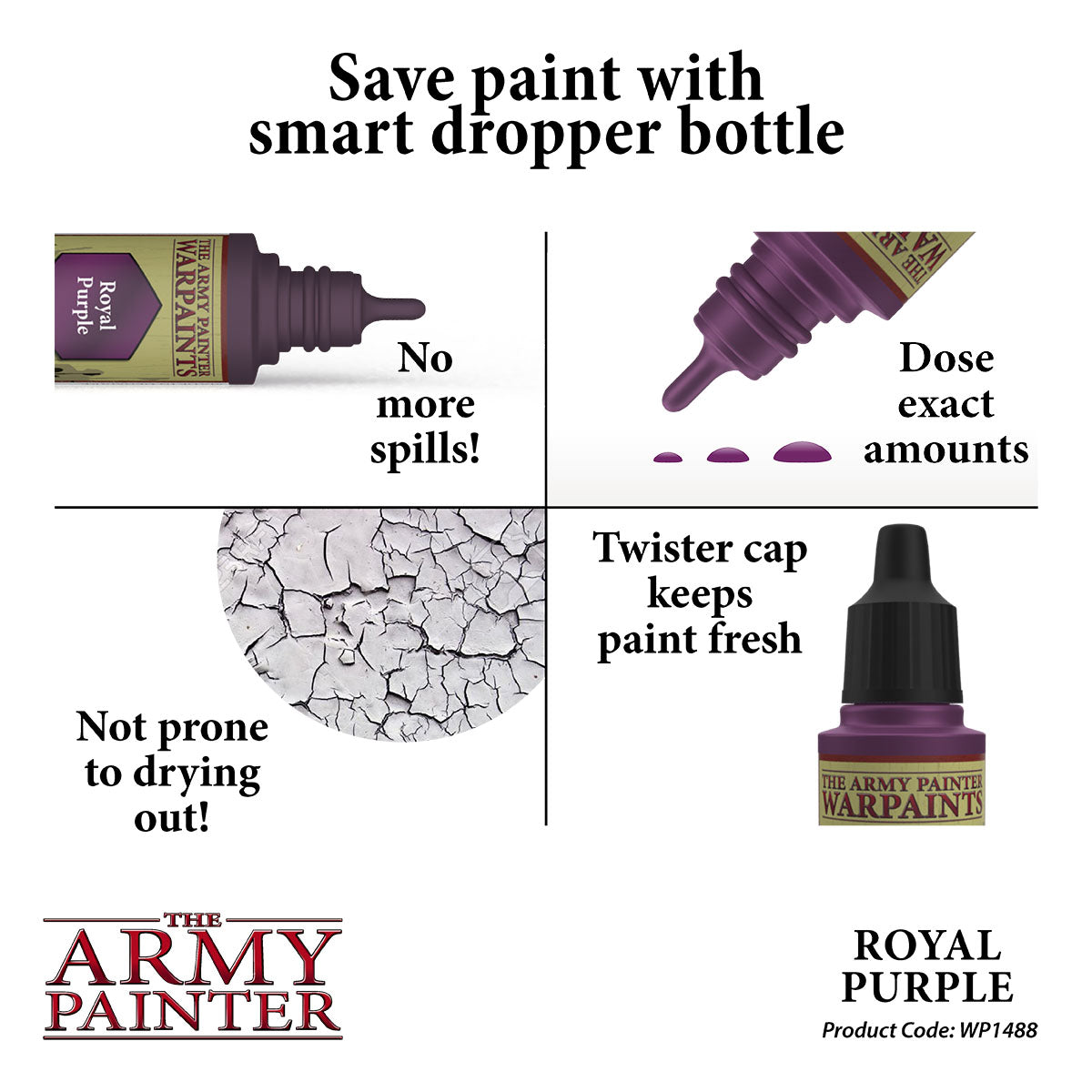 Army Painter Warpaints Air Metallics (Royal Purple)