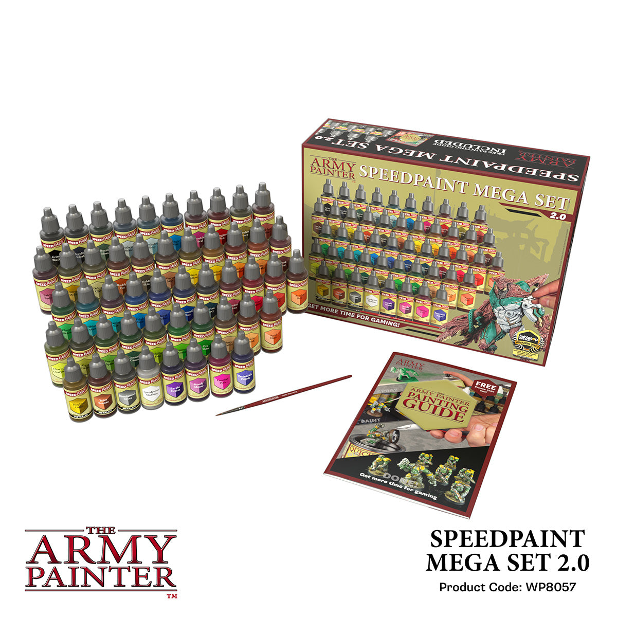 The Army Painter: Warpaints - Mega Paint Set - Game Nerdz
