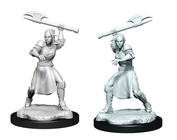 Critical Role Unpainted Miniatures: Half-Elf Echo Knight and Echo (Female) (90379)