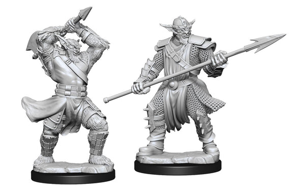 Critical Role Unpainted Miniatures: Bugbear Fighter (Male) (90387)