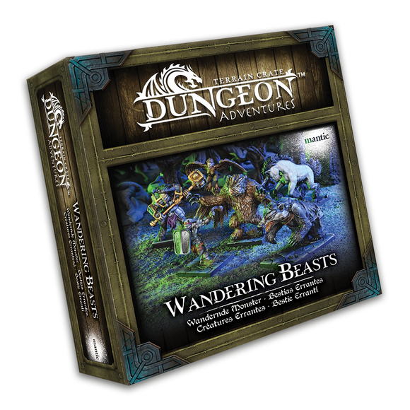 Mantic Games - Terrain Crate - Dungeon Adventures: Wandering Beasts (MGTC186)