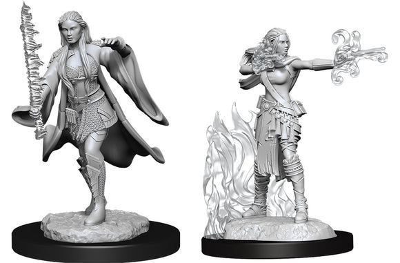 D&D Nolzur's Marvelous Miniatures: Multiclass Warlock Sorcerer Female (90149)