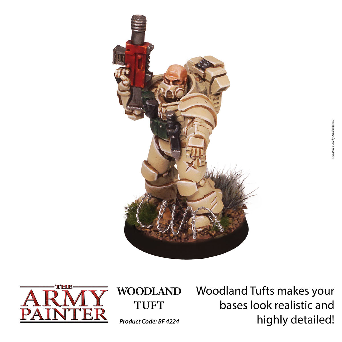 The Army Painter Woodland Tuft – Touffes D’Herbe 3 Tailles Pour Socles De Figurines