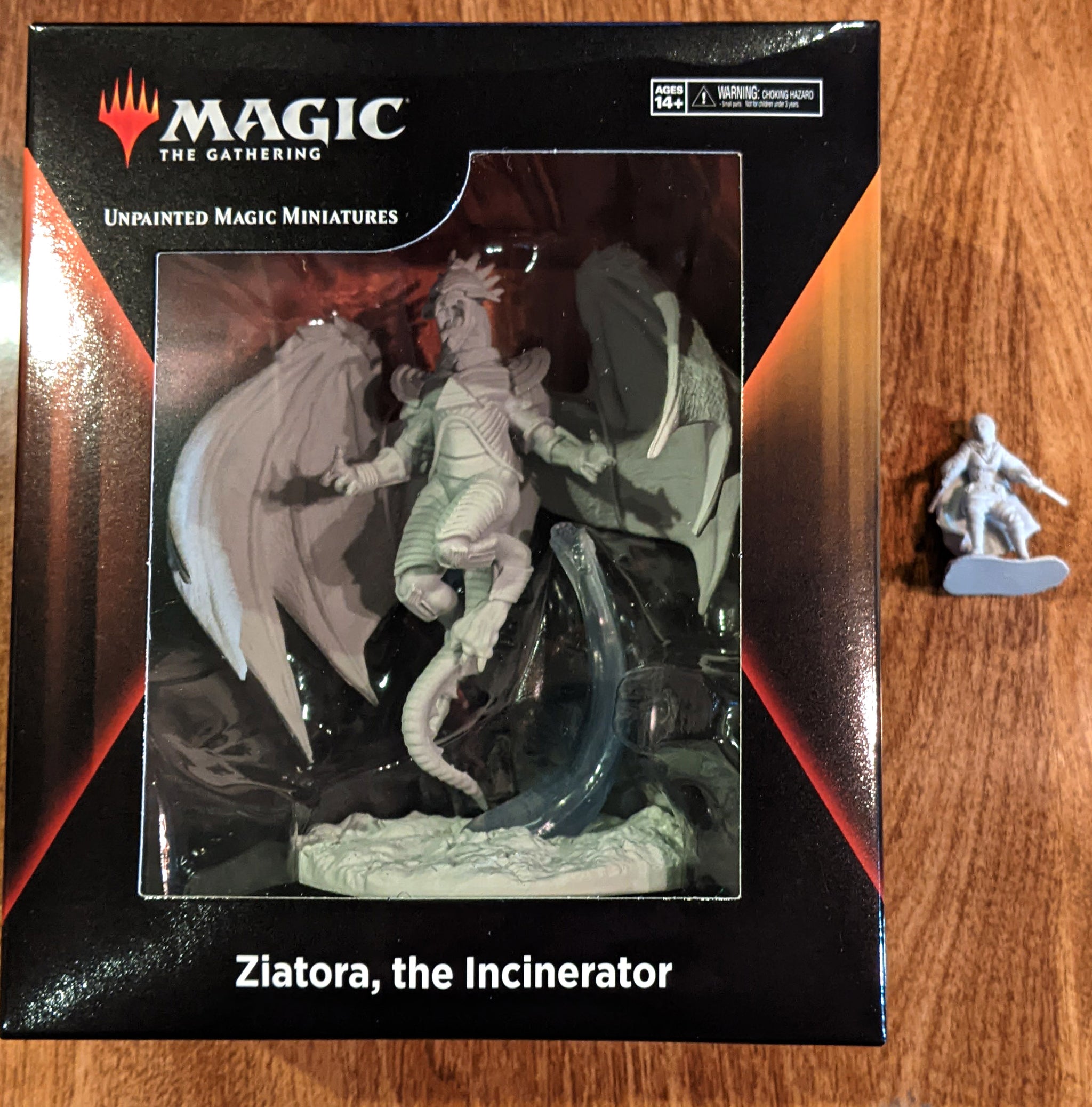 MtG Unpainted Miniatures: Ziatora, the Incinerator (90545) - See