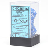 Chessex: Speckled - Water - Polyhedral 7-Die Set (CHX25306)