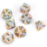 Chessex: Festive - Vibrant/Brown - Polyhedral 7-Die Set (CHX27441)