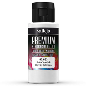 Vallejo Premium Airbrush Color: Satin Varnish (62.063)
