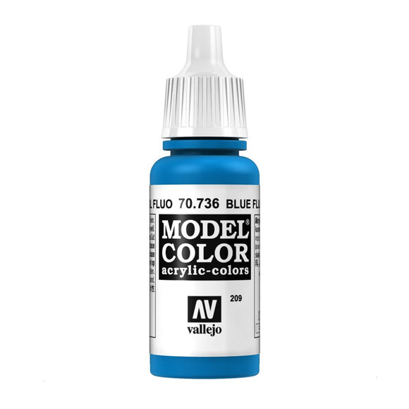 Vallejo Model Color: Fluorescent Blue (70.736)